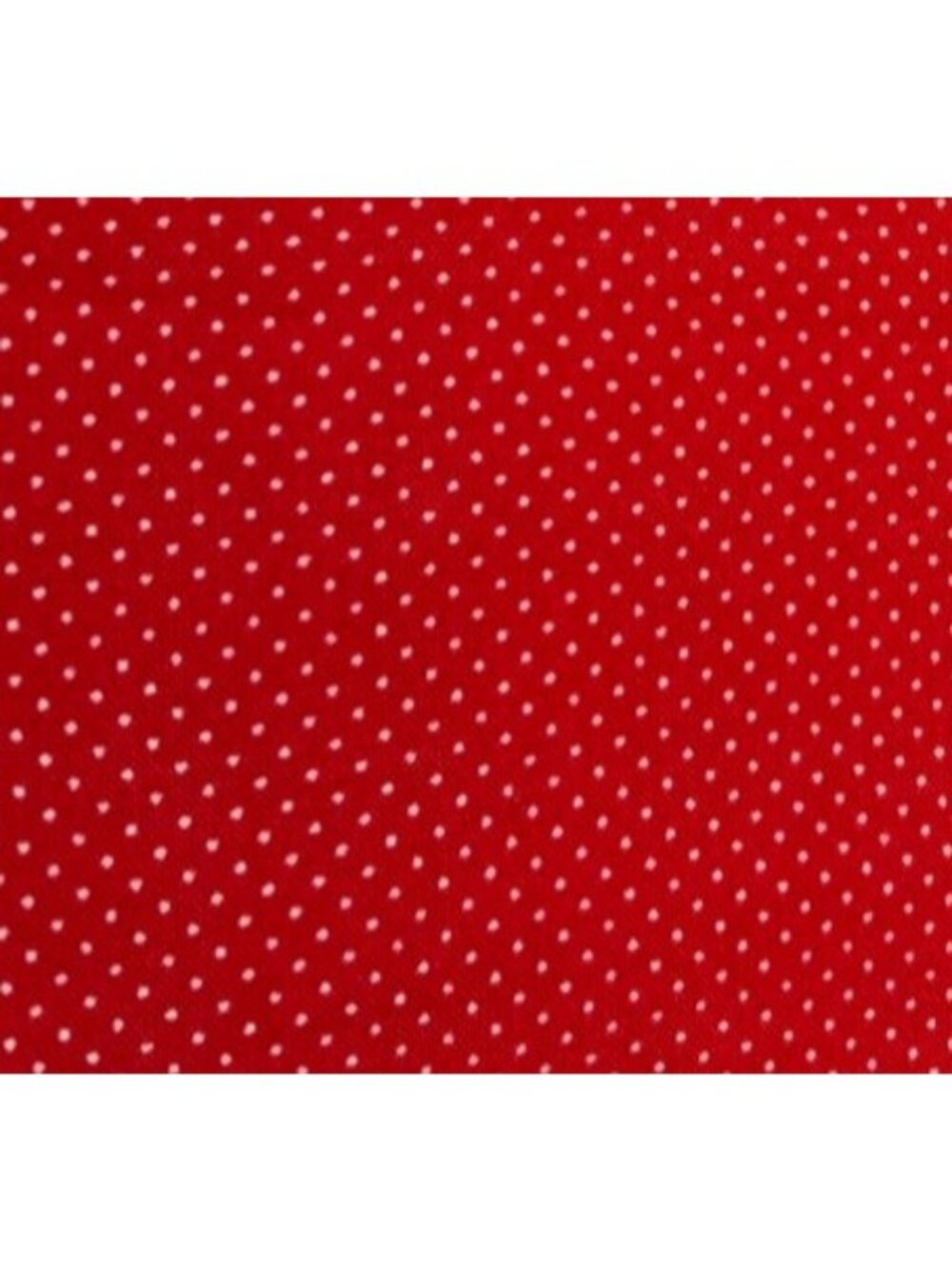 Waverly Inspirations Red & White Polka Dot Cotton Fabric 1/2 yard x 42" Sewing Q